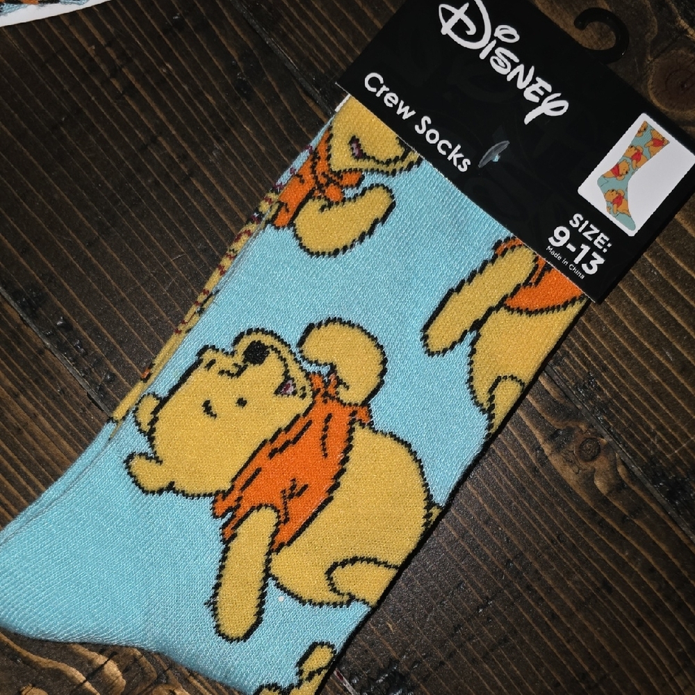 Disney Winnie the Pooh Crew Socks